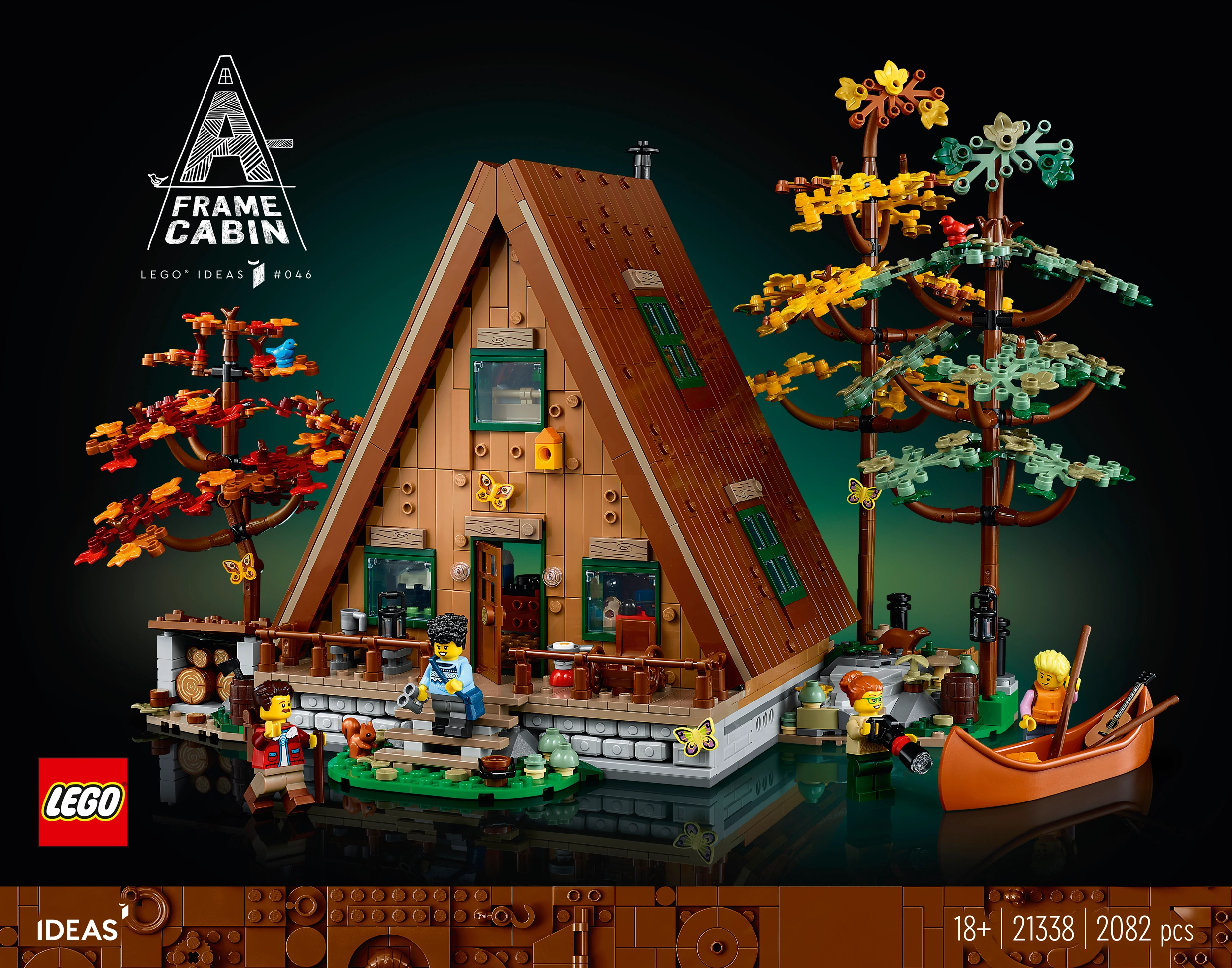 Lego Ideas - Cabaña en A