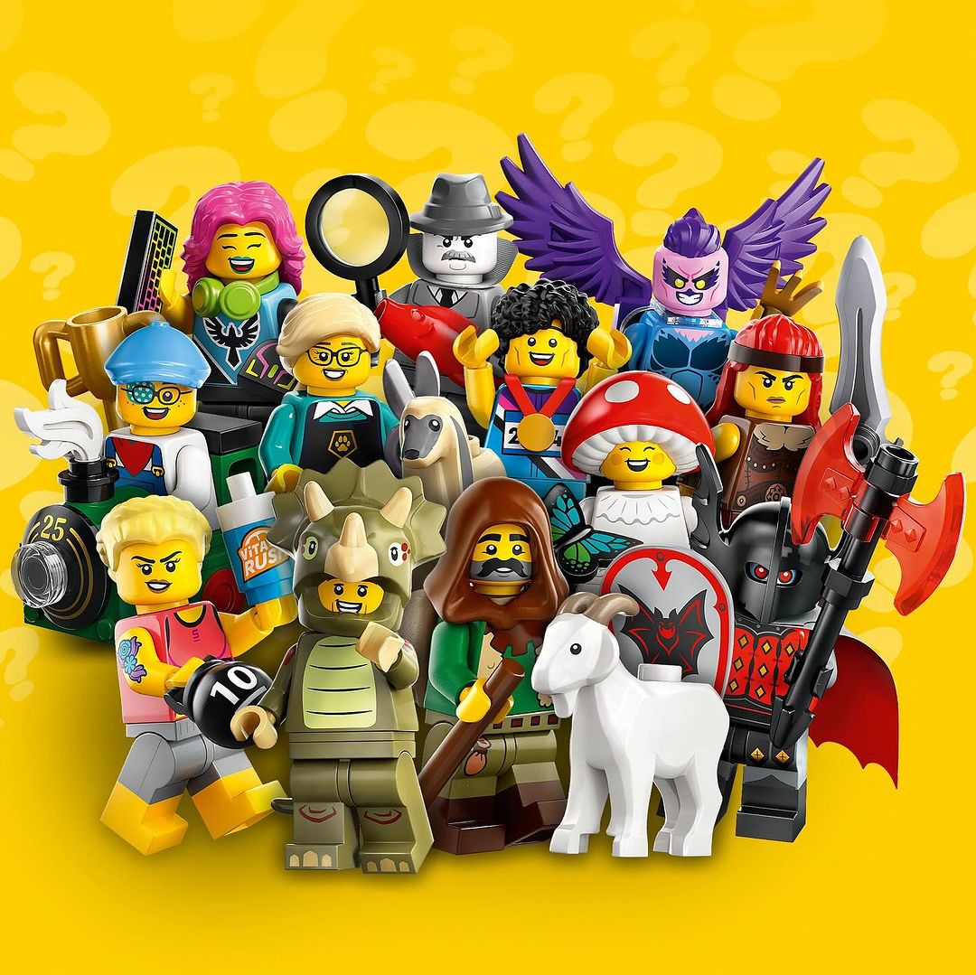 ¡Llegan las nuevas LEGO Minifiguras Serie 25!