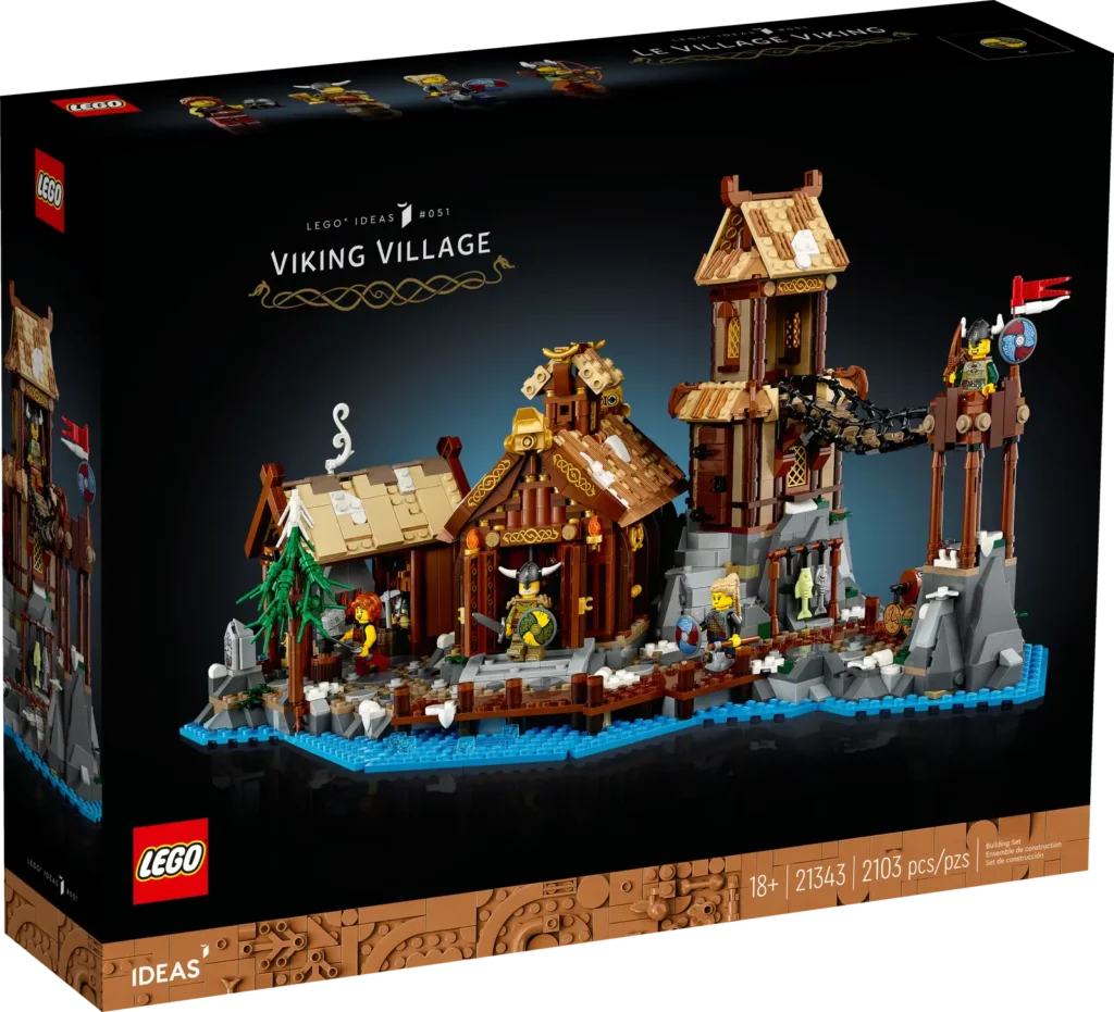 LEGO ideas 21343 Poblado Vikingo