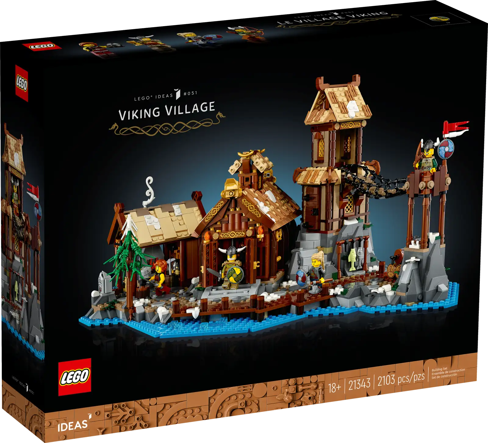 LEGO ideas 21343 Poblado Vikingo